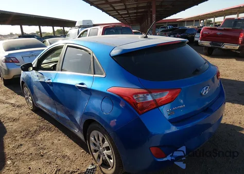 2017 Hyundai Elantra Gt from USA, damaged, VIN KMHD35LH8HU353710